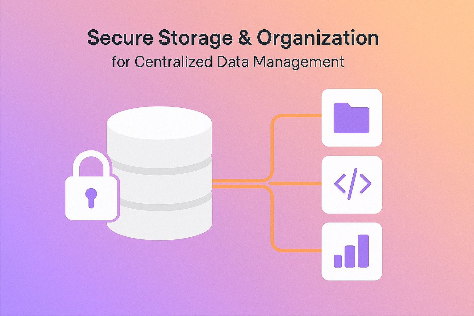 Secure Storage & Organization for Centralized Data Management